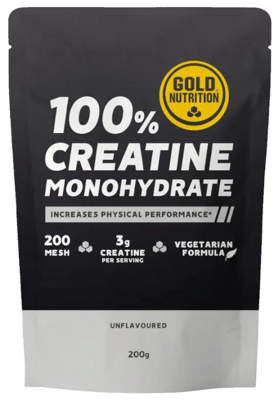 GoldNutrition Creatine Monohydraat Zonder smaak 200 gr