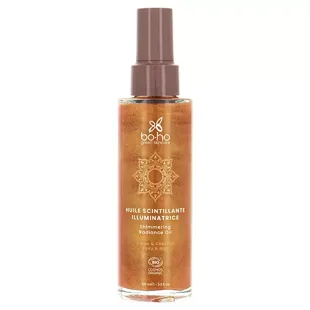 Boho Green Make-Up  Olio Scintillante Illuminante N°01 Gold Bio 100ml