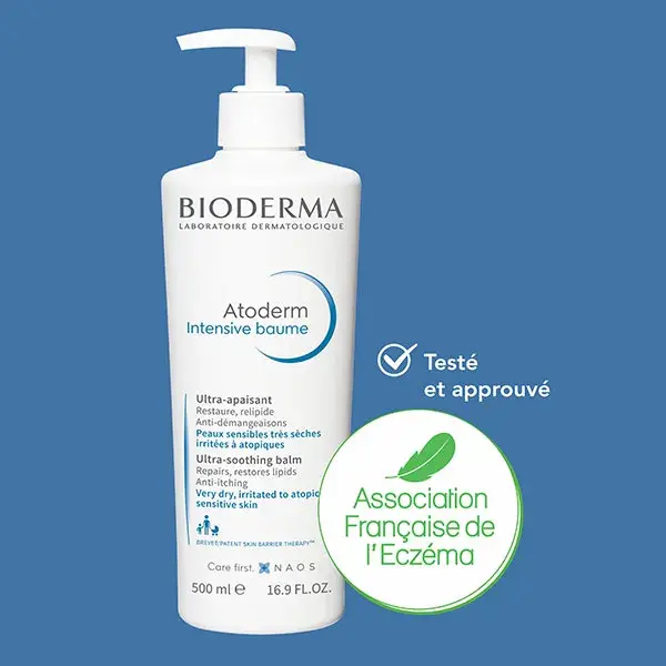 Bioderma Atoderm Intensive Balsamo Riparatore Pelli Secche Eczema Atopiche 500ml