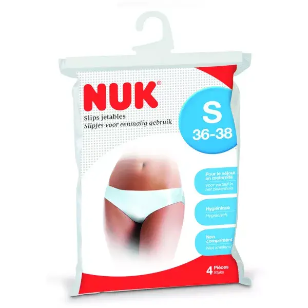 Nuk Grossesse Slip Jetable Taille XL Lot de 4