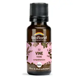 Biofloral 32 Vine Vigne Granules Bio Fleur De Bach Granules 19,5 Gr