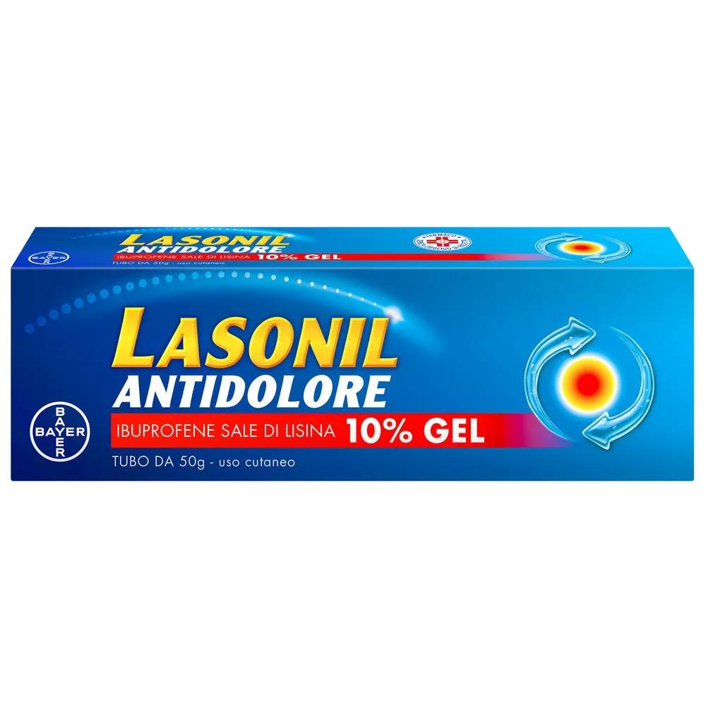 Lasonil Antidolore Gel Antidolorifico e Antinfiammatorio per Dolori Muscolari e Articolari Tubo 50 gr