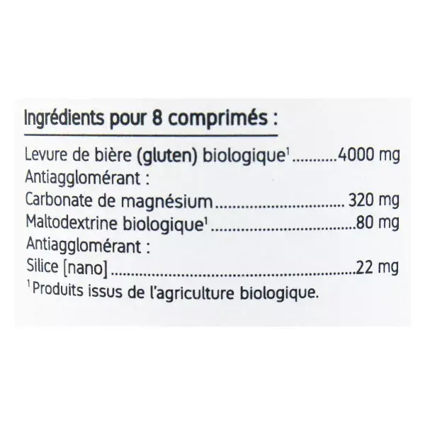 NAT & Form Eco responsible yeast Bio 200 tablets