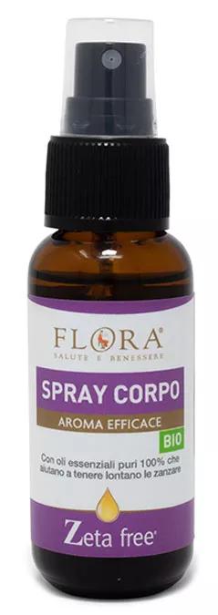 Flora Cosmética Spray Corporal Antimosquitos 100% Natural 30 ml