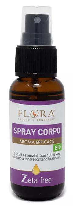 Famara Bio Cosmetics Spray Corporel Anti-Moustique 100% Naturel 30 ml