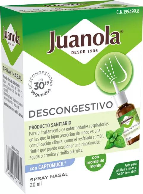 Juanola spray nasal descongestionante 20 ml