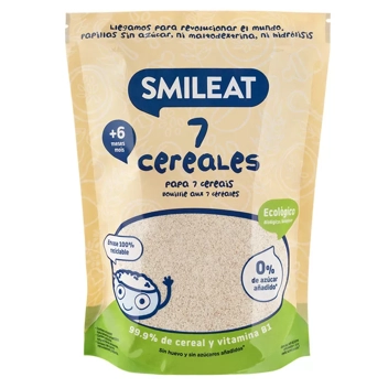 Cereales de Desayuno al Cacao de Smileat 300 Gr Bio