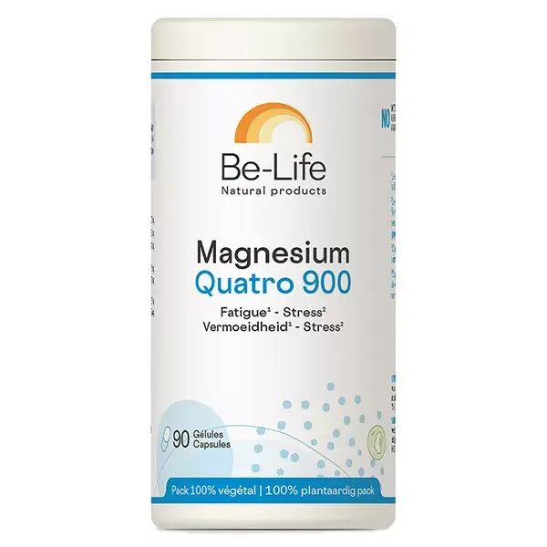 Be-Life Magnésium Quatro 900 90 gélules