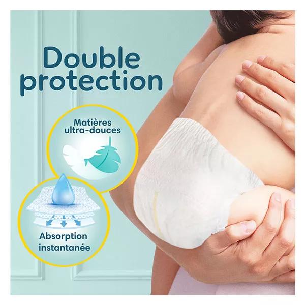Couches premium new baby taille 1 (2-5 kg) 72 couches jumbo pack de Pampers sur allobébé