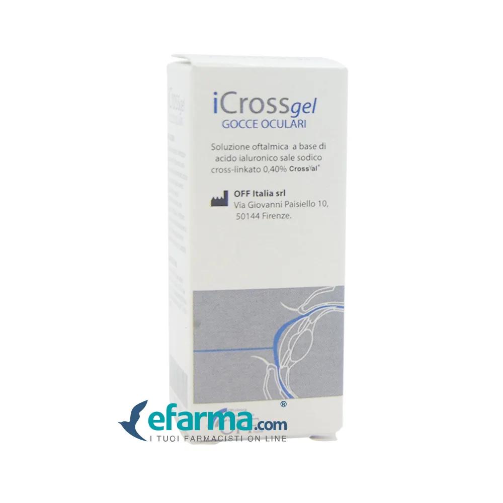 iCross Gel Gocce Oculari Lubrificanti 8 ml