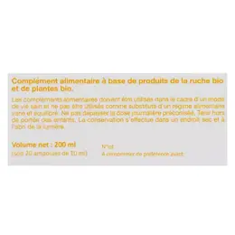 Nat & Form Ampoules Complexe Immunité Bio 20 ampoules