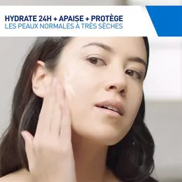 CeraVe Soins Crème Hydratante Visage Jour SPF25 Peaux Normales à Sèches 52ml