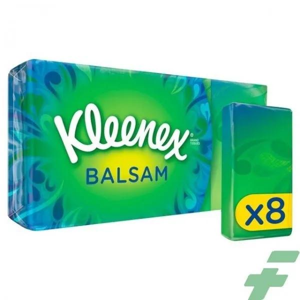 Kleenex Fazzoletti Balsamici 8 Pacchetti