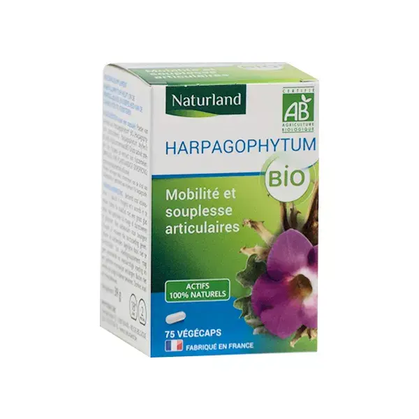 Naturland Harpagophytum Bio Integratore Alimentare 75 capsule vegetali