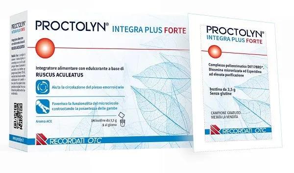 Proctolyn Integra Plus Forte Integratore per Emorroidi 14 bustine