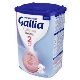 Gallia Calisma Relais Lait 2ème Âge 830g