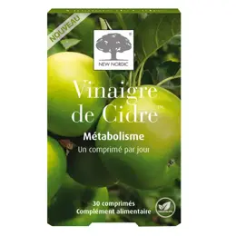 New Nordic Vinaigre de Cidre Métabolisme 30 comprimés