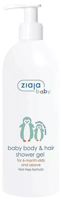 Ziaja gel Duche Corpo E Cabelo Bebé +6M 400ml