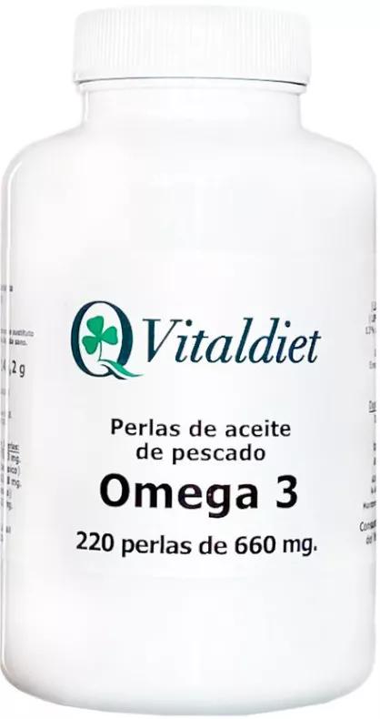 Vitaldiet Oméga 3 660 Mg 220 Perles