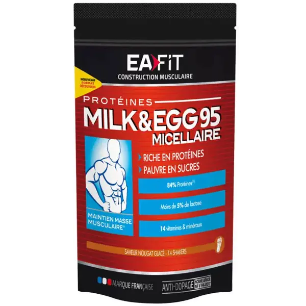 EAFIT leche y huevo 95 micelar turrón 420g