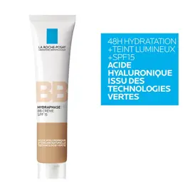 La Roche Posay Hydraphase HA BB Crème SPF15 Teinte Medium 40ml