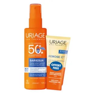 Uriage Bariesun SPF50+ Children Spray 200 ml + Xemose Oil 50 ml