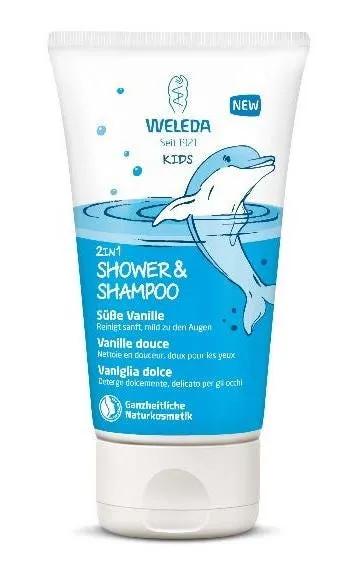 Weleda Kids Doccia-Shampoo 2in1 Bambini Vaniglia Dolce 150 ml