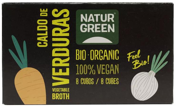 Bio-Gemüsebrühwürfel NaturGreen 10Uds x 8,4 g