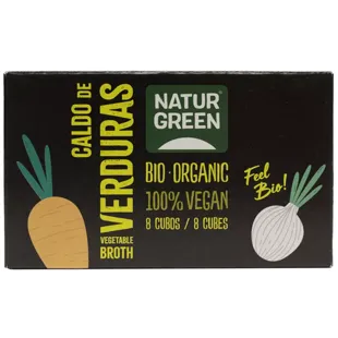 NaturGreen Cubito Caldo Verduras Bio 10 uds
