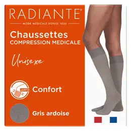 RADIANTE Chaussettes de compression Gris Ressource Taille 3 Classe 2