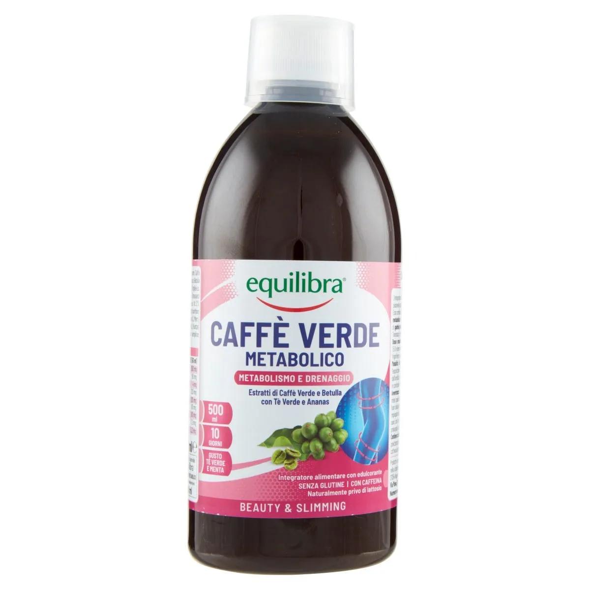 Equilibra Caffè Verde Metabolico Integratore Perdita Peso Corporeo 500 ml