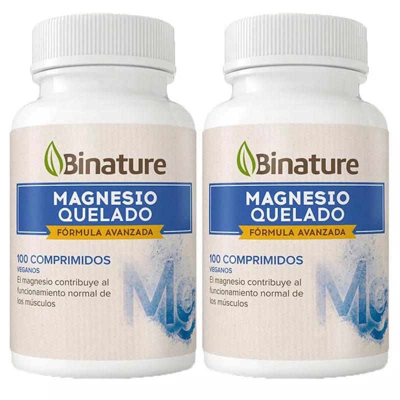 Binature Magnesio Quelado 2x100 Comprimidos