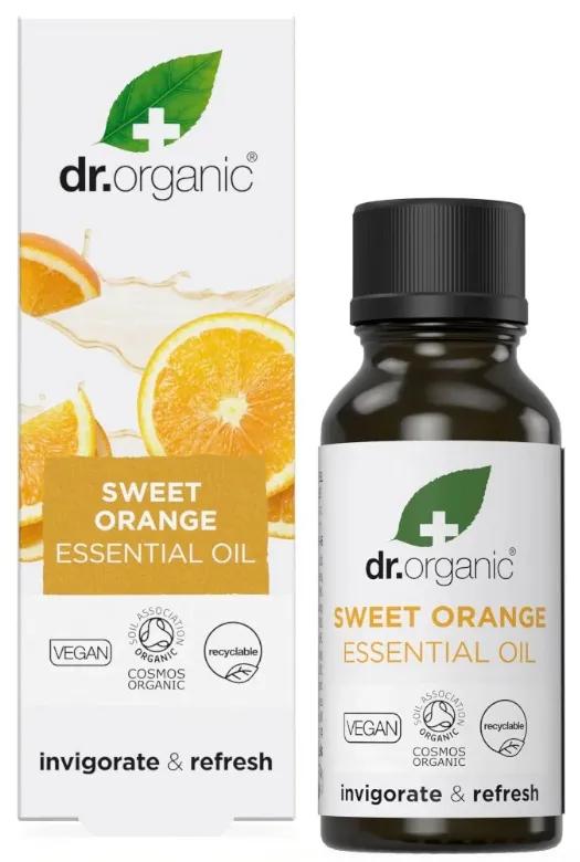 Dr. Organic 100 % reines ätherisches Süßorangenöl, 10 ml