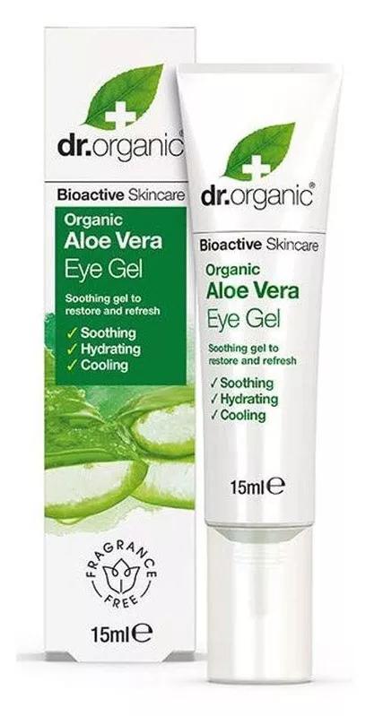 Dr. Organic Gel Contorno Olhos Aloe Vera 15ml