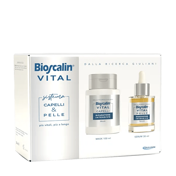 Bioscalin Vital Sistema Capelli & Pelle Maschera Capelli + Siero Rinnovatore