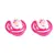 dBb Remond Pack of 2 Silicone Soothers 1 Age Pink & Purple Flowers