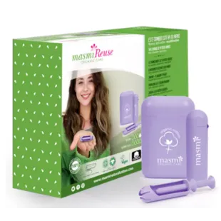 Masmi Reusable Applicator Super (8) and Super Plus (8) Tampons