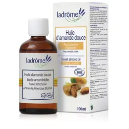 Ladrôme Huile Végétale d'Amande Douce Bio 100ml