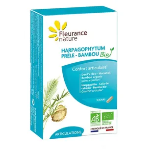 Fleurance Nature - Articolazioni - Harpagophytum Equiseto Bambù Organico - 40 capsule