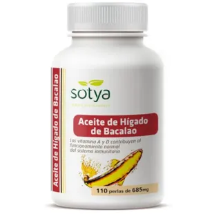 Cod Liver 500 mg Sotya 110 Pearls