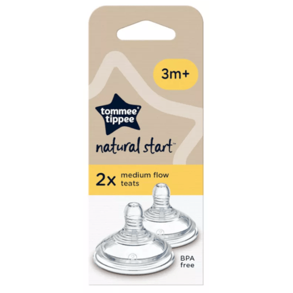Tommee Tippee teat Easi-Vent flow medium 3 months 2 units