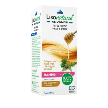 Lisonatural Advance Bambini Sciroppo Tosse Secca e Grassa 180 g