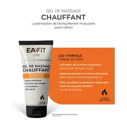 Eafit Gel de Massage Chauffant 75ml