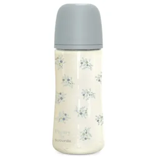 Suavinex Poetry Dense Flow Bottle Blue +6m 360 ml