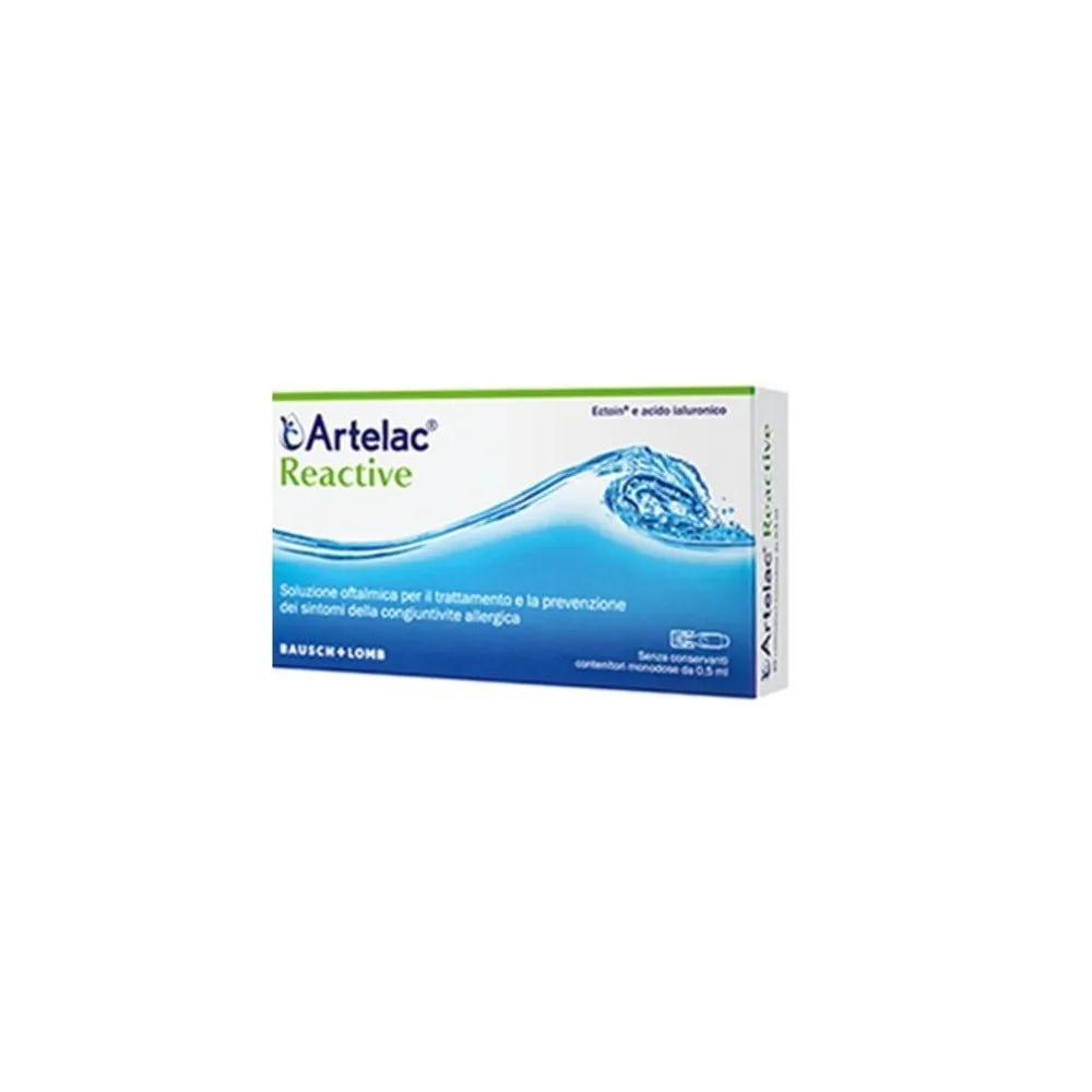 Artelac Reactive Soluzione Oftalmica Congiuntivite Allergica 20 Flaconcini Monodose