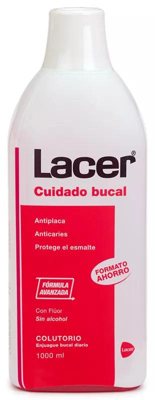 Lacer Bain de Bouche Anticaries et Antiplaque 1 Litre