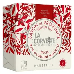 La Corvette Savon de Provence Epices 100g