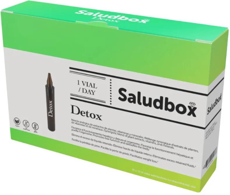 Saludbox Detox 20 ampoules buvables de 10 ml