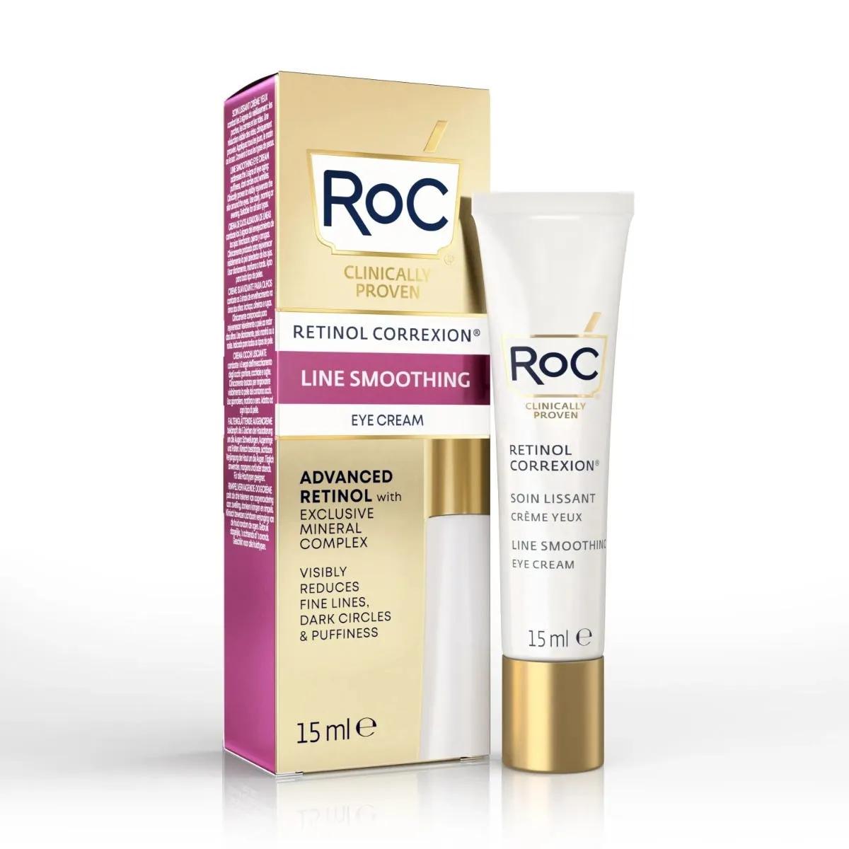 RoC Retinol Correxion Line Smoothing Crema Contorno Occhi 15 ml