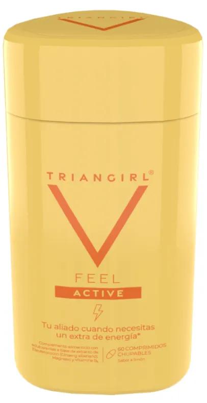 Triangirl Feel Active 60 Comprimés Sucent Citron